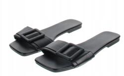 Shein Fekete Bebújós Nyári Flip-flop Papucs Kényelmes 42 1JD