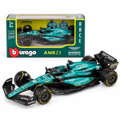 Burago Macheta auto Aston Martin AMR23 F1 18 Lance Stroll 2023, scara 1: 43, Burago (3045)