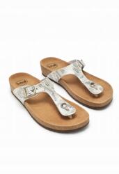 Scholl Női Flip-flop Papucs Kígyóbőr Mintával És Csattal 39 6IA