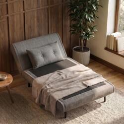 IV Interior Concept Fotoliu Pat SMART MULTIFUNCTION 100cm catifea gri (A-48806 VC)