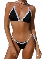  Kétrészes Fodros Bikini Fürdőruha L-es Méret