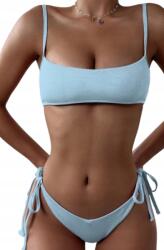 Shein Fürdőruha Bikini Fürdőruha Kék Nyári XL 1HA