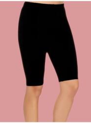 Sima Fekete Kerékpáros Rövidnadrág Leggings Magas Derékkal XL 5IA (0304/Siyah)