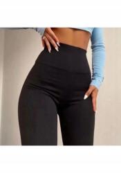 Sima , Magas Derekú Női Leggings Fekete S5IA (011/Siyah)