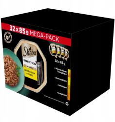 Sheba Selection Pack Nedves Szószos Macskaeledel 32x85g (3065890152632)