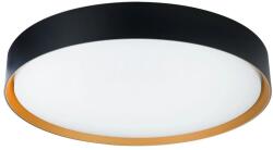 Nova Luce Plafoniera LED CCT cu protectie IP44 Binary Pro 30W, negru/ auriu (NVL-9540316)