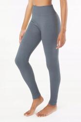 Sima Női Leggings Magas Derék Szürke Bordázott Xs 5IA (TXE2EF7F78418/Antrasit)