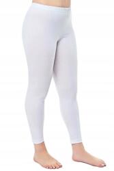 Sima Fehér Hosszú Pamut Női Leggings 6XL 5IA (pcrdkdn0173/Beyaz)