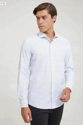 D'S Damat Sima Férfi Ing Finom Casual Mintával 3XL 5IA