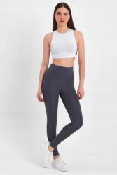 Sima Női Leggings Magas Derék Sötétszürke L 5IA (BNG-2022909/Antrasit)