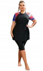 Shein Plus Size Alsó Bikini Jelmez Női Jelmez Fekete 50 1JA
