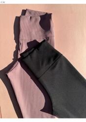  Bordázott Női Sport Leggings Magas Derék L/XL 5IA