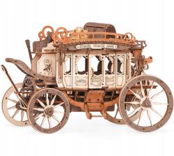 Robotime 3D fa kirakós zenélő doboz Stagecoach (AMKA1)