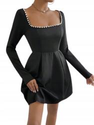 Shein Ruha Elegáns Egyenes Fekete 40/42 Lwk