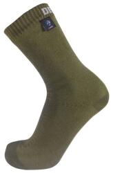 DexShell Șosete impermeabile DexShell Ultra Thin Crew, verde măsliniu