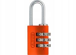 Abus Titkosított lakat Kód Abus 724/20 Biztonsági Narancssárga 23mm (724/20 pomarańczowy/orange Nr art. 52678)