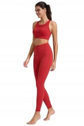 Sima Piros Sport Leggings Magas Derék S 5IA (AIMPTAYT01/Krmz)
