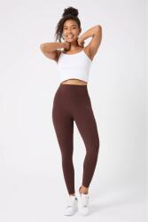 Sima Női Leggings Magas Derék Sötétbarna M 5IA (MY1004/Kahverengi)