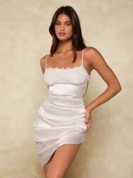 Forever 21 Ruha Elegáns Koktél Esküvő Ecru Mini 40/42 Lgm