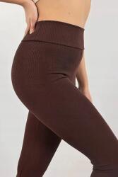  Testhezálló Bordázott Magas Derekú Leggings XL 5IA