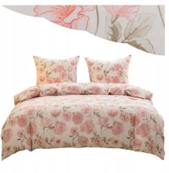 Cotton world Ágyneműhuzat 200x220 3 részes 3D szett Rózsa Többféle Minta (aml 3092)