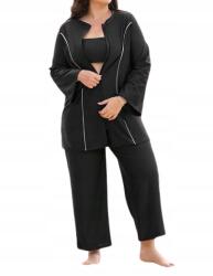 Shein Fekete Kétrészes Fürdőruha Bikini Plus Size 50 1DB