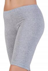 Sima Szürke Pamut Leggings Térdig Érő Szabással L/XL 5IA (TUTKU0156T/GRI)