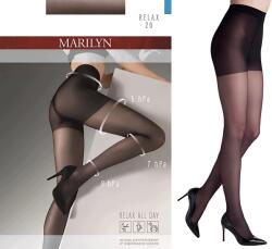 Marilyn Visszér elleni karcsúsító harisnyanadrág Marilyn Relax 20 Nero 4/L