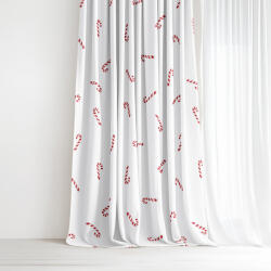 Goldea draperie de crăciun din 100% bumbac - crăciun dulce 200x150 cm