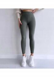 Sima Női Leggings Magas Derék Khaki Calm L 5IA (SUYAUSWEARFTLTYT/Haki Yeşil)