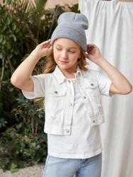 Shein LC75116 Shein Lány Fehér Farmer Mellény (20) 134