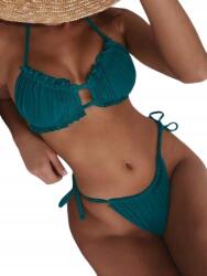 Shein Fürdőruha Bikini Kétrészes Zöld Női Moly