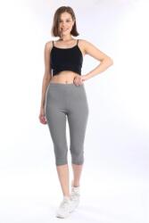Sima Szürke 3/4-ES Női Leggings Nyárra XL 5IA (402/Gri)