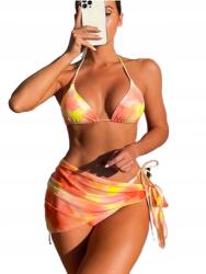 Shein Női Úszó Bikini Jelmez Szoknyával M 9G