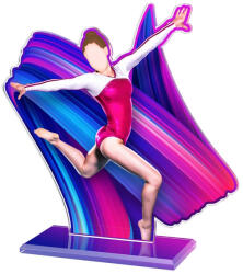 ARMURA Trofeu acril Gimnastica (AWF-M25/D)