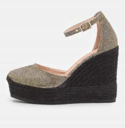  Gaimo Espadrilles Női Ezüst Csat 39 4CA