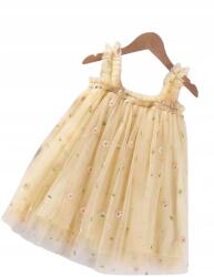 Shein Gyerek Nyári Ruha Sárga Tüll 92 1DF