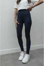 Sima Női Leggings Magas Derék Sötétkék S 5IA (Htyt110/Lacivert)