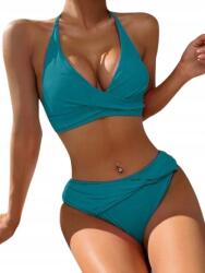 Shein Fürdőruha Bikini Fürdőruha Kék Nyári L