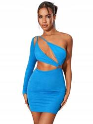 Shein Ruha Elegáns Esküvői Ceruza Kék Mini 36 L2L
