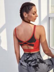 Shein CC13304 Shein Piros Sport Felső Keresztezés A Háton (8) S (sw2108101662208152)