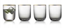  Palermo vizespohár 350 ml 4 db Arany Lyngby Glas (12050)