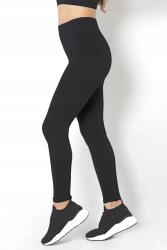 Sima Fekete Magas Derekú Pamut Leggings Xs 5IA (EC002-000807/SIYAH)