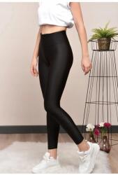 Sima Fekete Női Leggings Magas Derék Matt 3XL 5IA (Ank1907/Siyah)