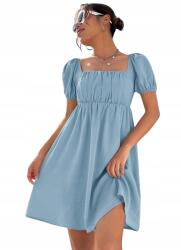 Shein Ruha Kék Mini 38 1HA Büfékkel