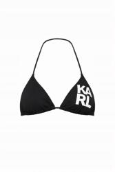 KARL LAGERFELD Felső Bikini Jelmez Úszáshoz Fekete S I4A