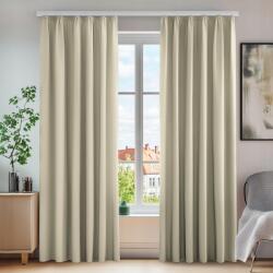  Deconovo termo függönyök, átlátszatlan, redőkkel, 260x140 cm (magasság x szélesség) (B089CNMJ1D)