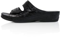 Batz Papuci dama, Batz, Rea-Negru, casual, piele naturala, medicinali, ortopedici, cu platforma, negru (Marime: 40)