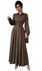 Shein Barna Ruha Gombos Maxi Ing 40/42 1DB