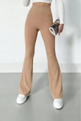 Sima Bézs Leggings Magas Derékkal És Bővíthető Szárrésszel S 5IA (TGC-BBTYT01/Bej)